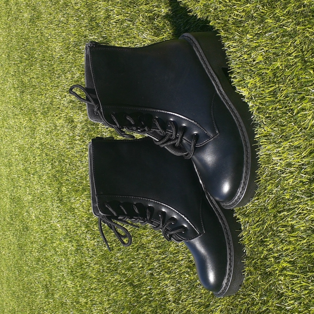 Black Combat Boots
